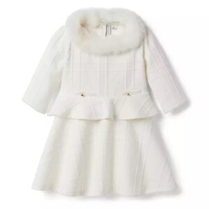 Janie and Jack Cream Formal Dress